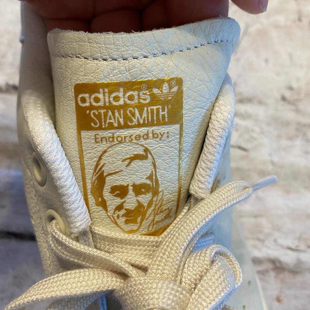 Adidas Stan Smith Off White Men's Sneakers - Picture 8 of 14
